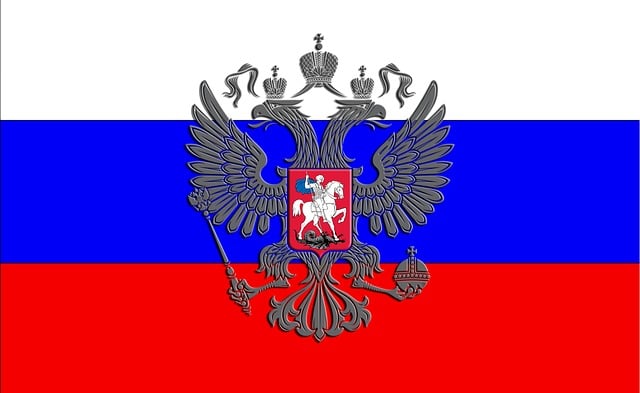Free russian flag russian coat of arms russian imperial eagle illustration