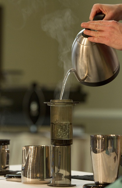Free Coffee Making Aeropress photo and picture