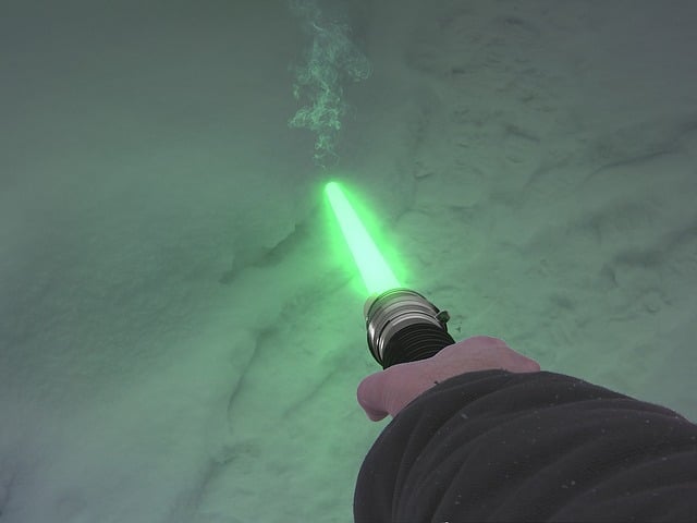 Free lightsaber science fiction saber illustration