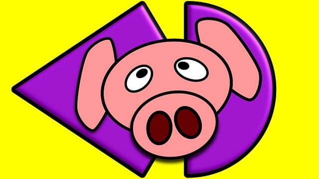 Free Pink Pig illustration and picture