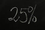 twenty five, percent, statistics