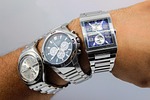 clock, watch, hand