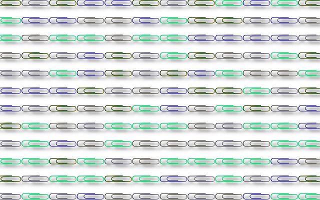 Free paperclip clip office illustration
