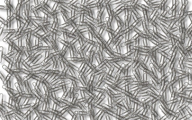 Free paperclip clip office illustration