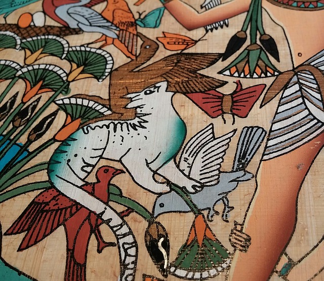 Free egyptian egyptology cat illustration