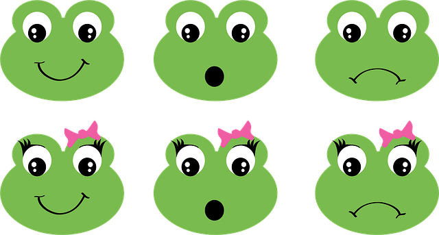 Frø, Ansigter, Pige, Bånd, Natur, Sløjfe