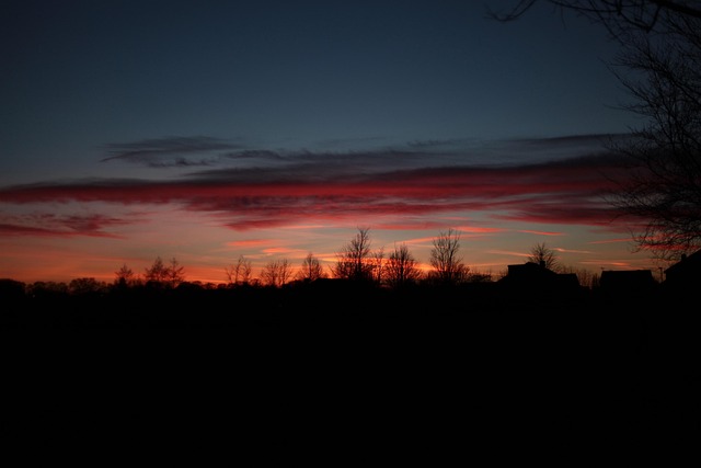 Free Sunset Nightfall photo and picture