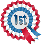 award ribbon, rosette, win