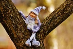 baby doll, cute, cap