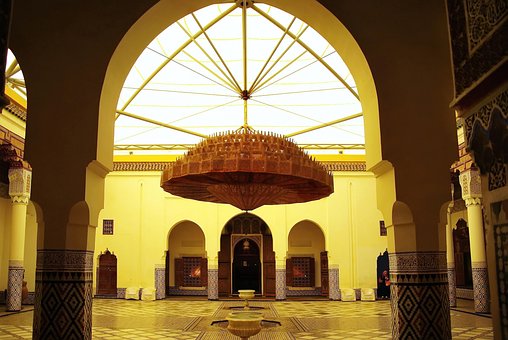 Marruecos, Marrakech, Palacio, Luz