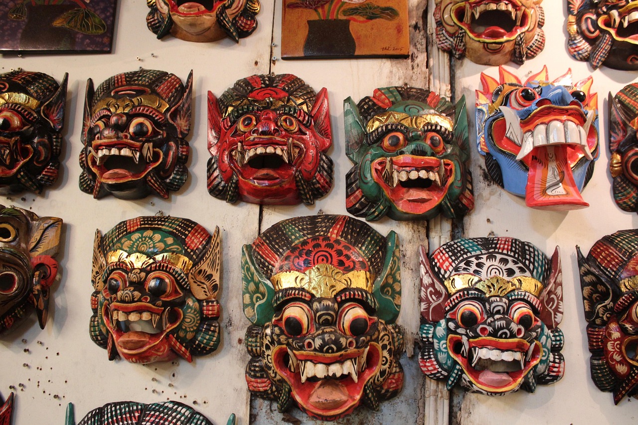 Mask - free online jigsaw puzzle photo