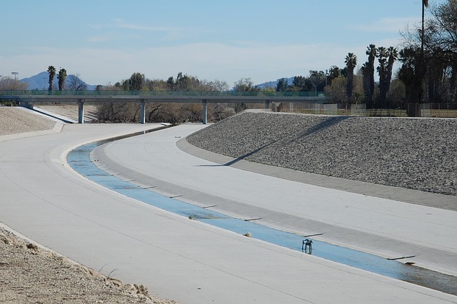 Free River Concrete photo and picture