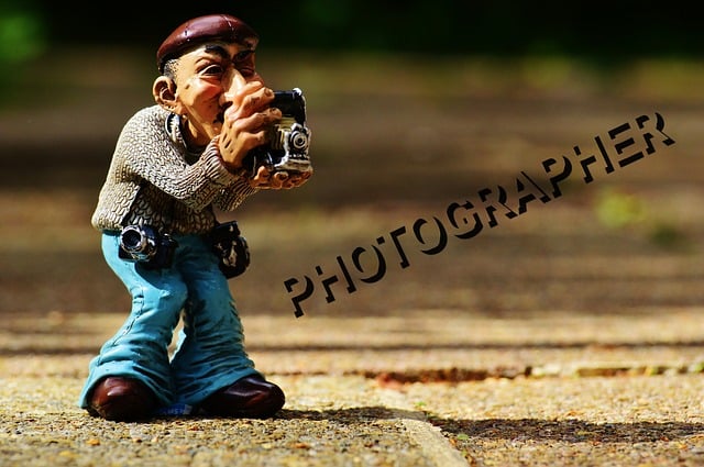 Free photographer taking photos tourist illustration