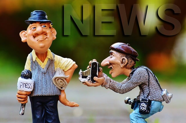 Free press journalist photographer illustration