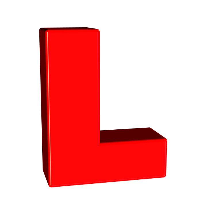 alphabet letter character free image on pixabay 3d letter l