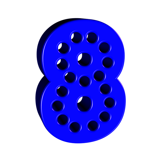 Download free HD stock image of Number Digit Free number digit font illustration