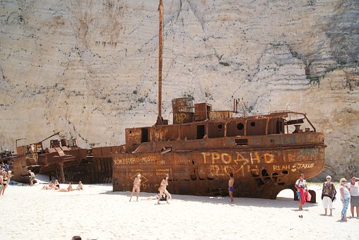 Wrack, Schiffswrack, Rost, Jahrgang