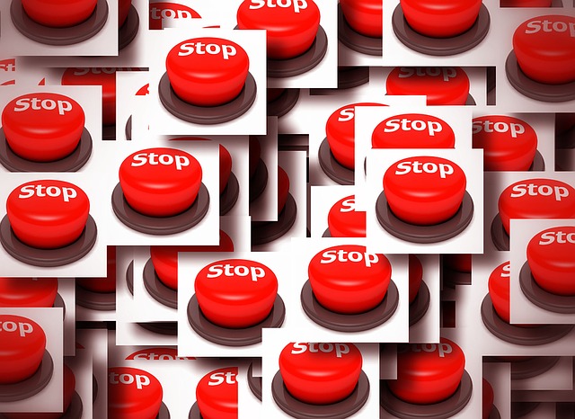 Free button stop go illustration