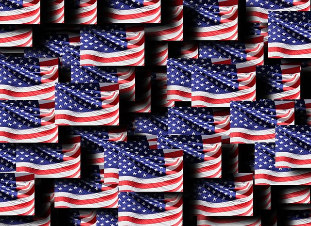 Free banner usa flag illustration