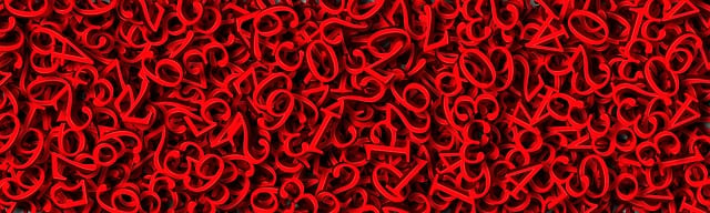 Free banner number digit illustration
