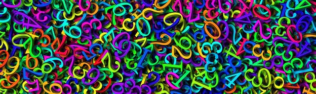 Free banner number digit illustration