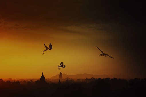 Fantasía, Continuar, Cielo, Reptil