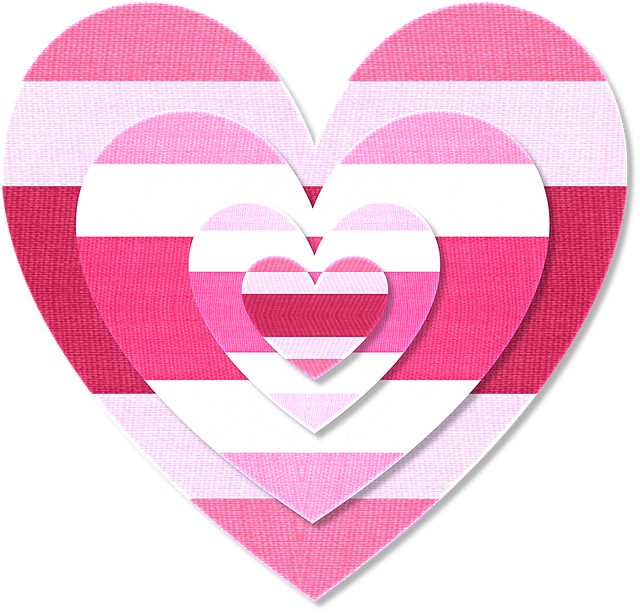 Valentinstag, Herzen, Herz, Liebe, Stoff