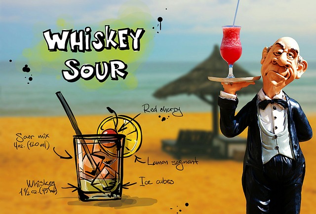 Whiskey Sour, Cocktail, Getränk