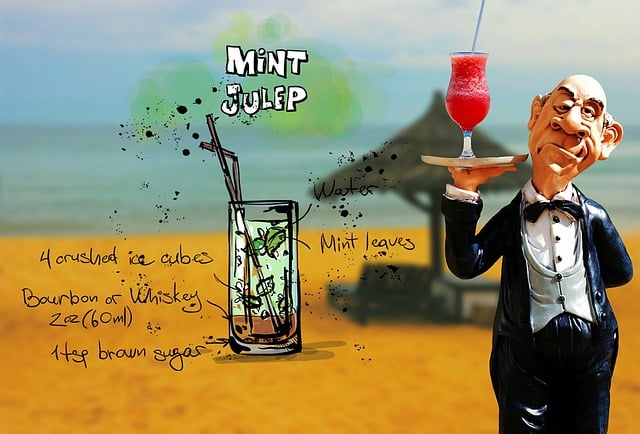 Mint Julep, Cocktail, Getränk, Natur