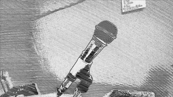 Música, Microfone, Artístico, Rocha