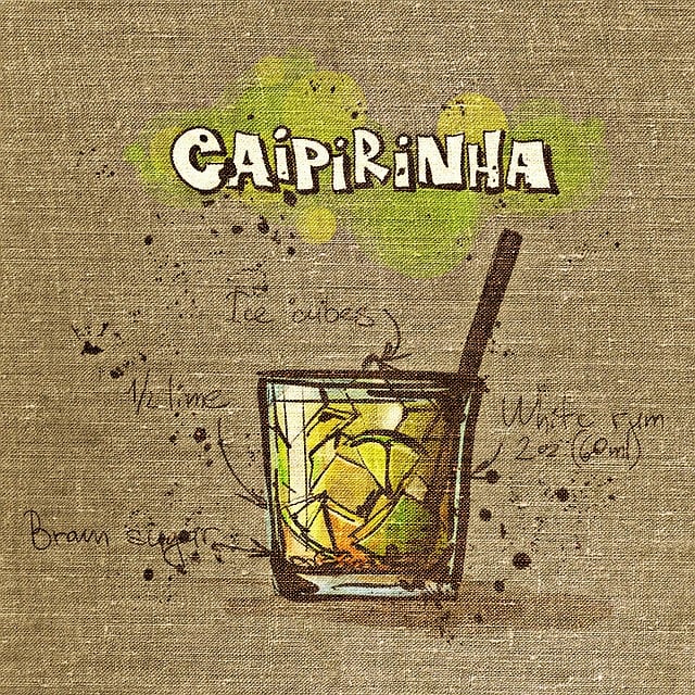 Download free HD stock image of Caipirinha Cocktail Free caipirinha cocktail tissue illustration