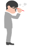think about, salaried worker, businessman