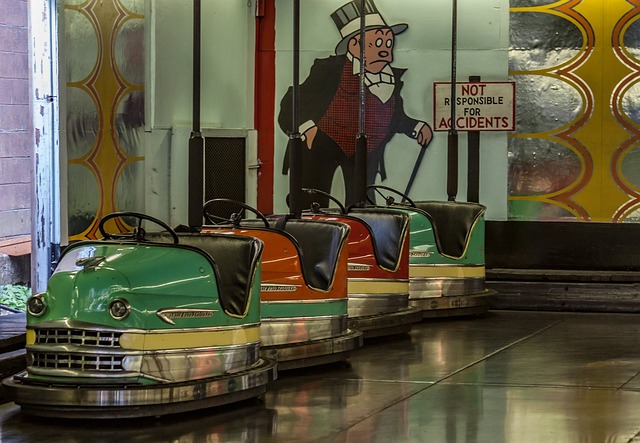 Free Bumper Car Boardwalk photo and picture