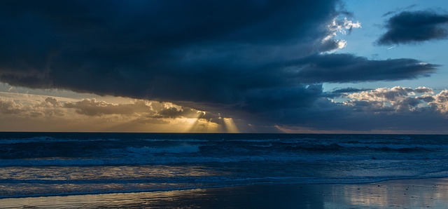 Free Sunset Beach photo and picture