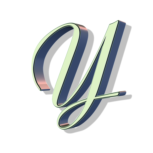 Free alphabet letter font illustration