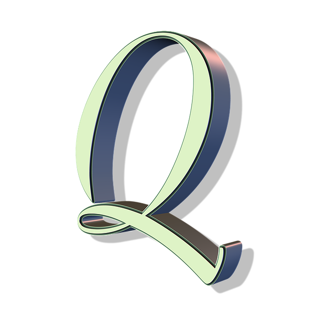 Free alphabet letter font illustration