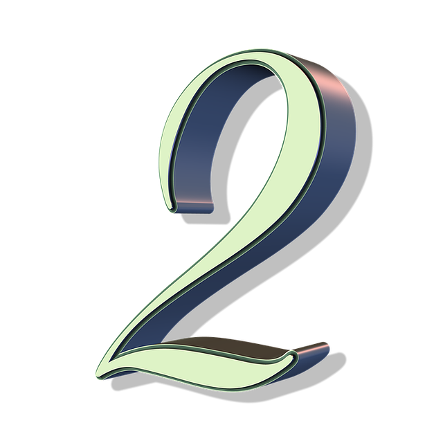 Free number digit decimal illustration