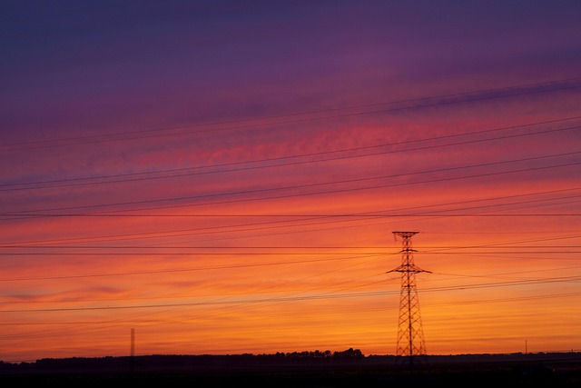 Solnedgang, Natur, Landskab, Himmel