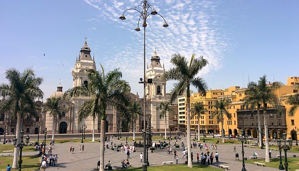 Catedral de Lima Plaza Mayor, Plaza de Armas, Catedral de Lima, Perú