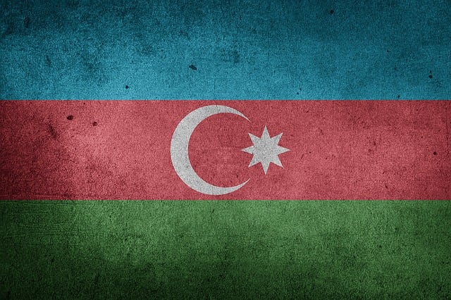 Free flag azerbaijan asia illustration