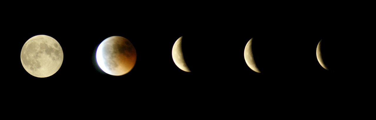 Eclipse Lunar, Lua, Lua Cheia, Noite