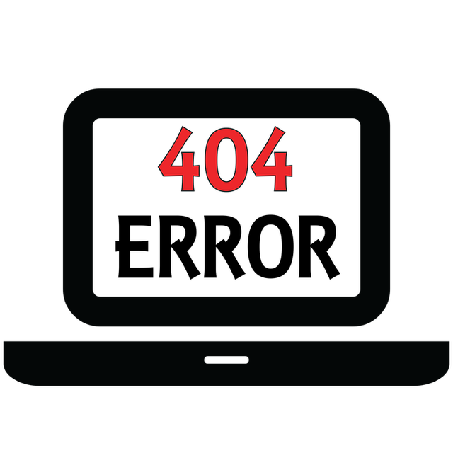 Free mistake 404 error computer illustration