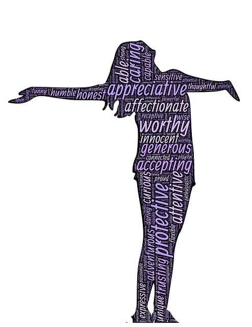 Free woman female wholeness illustration