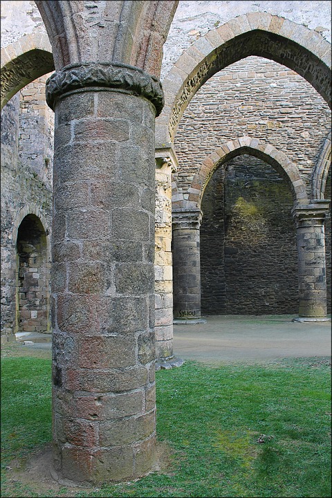 Abbey Column Ruins - Free photo on Pixabay - Pixabay