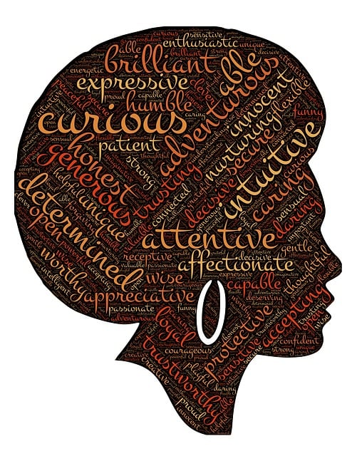 Free woman african-american female illustration