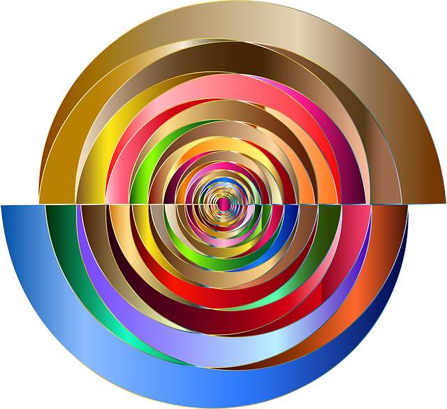 Free colorful prismatic chromatic vector
