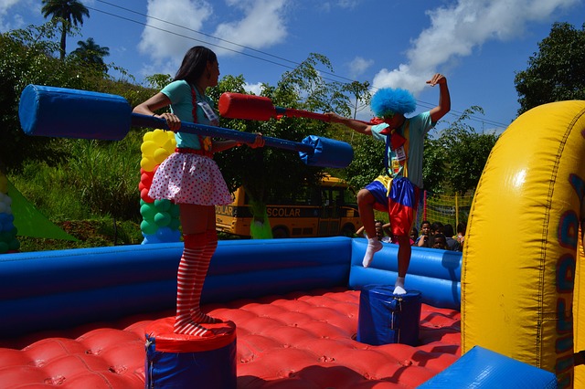 Free Children Playing Clown photo and picture
