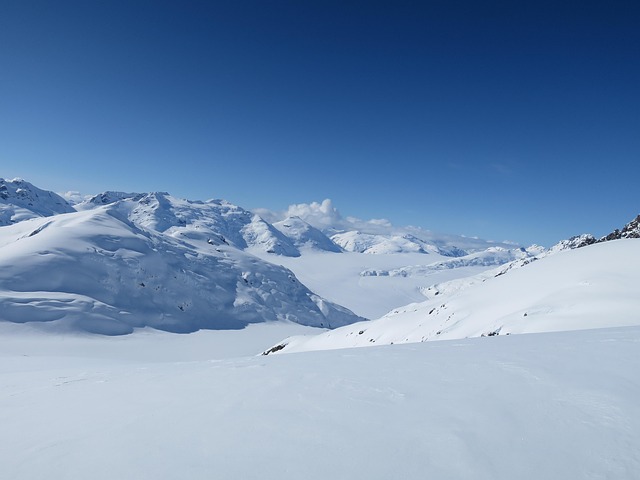 Sne, Landskab, Vinter, Bjerge, Natur