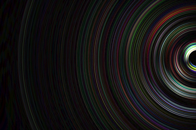Free semicircle lines shining illustration
