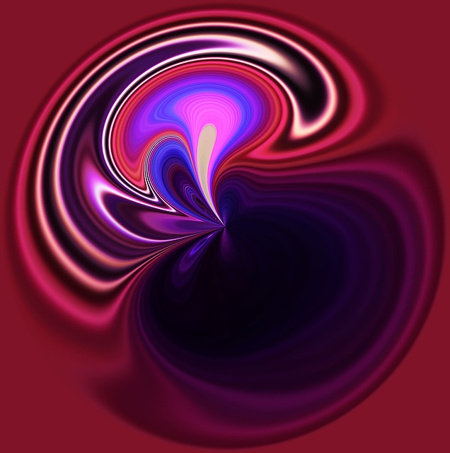 Free shine deformed multicoloured illustration